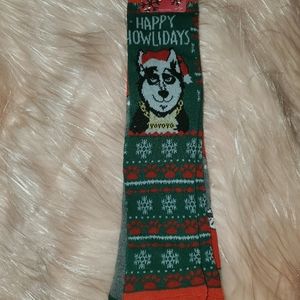 Basic Resources Ho Ho Ho 2 Pack Reindeer Crew Sock